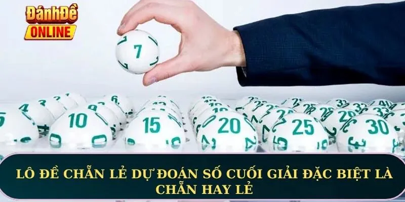 Lô đề chẵn lẻ dự đoán số cuối giải đặc biệt là chẵn hay lẻ